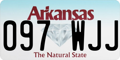 AR license plate 097WJJ
