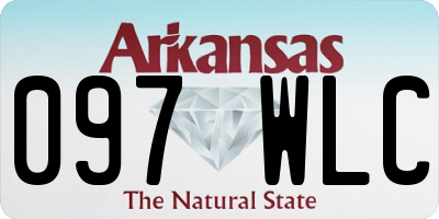 AR license plate 097WLC
