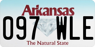 AR license plate 097WLE