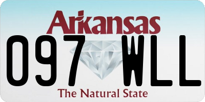 AR license plate 097WLL