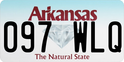 AR license plate 097WLQ