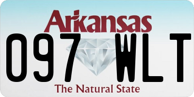 AR license plate 097WLT