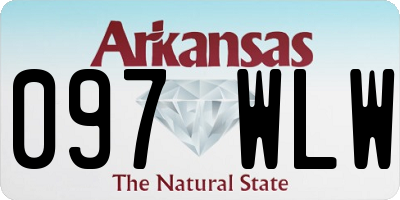 AR license plate 097WLW