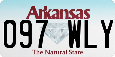 AR license plate 097WLY