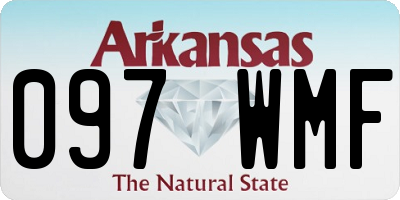 AR license plate 097WMF