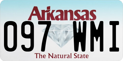 AR license plate 097WMI