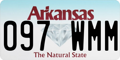 AR license plate 097WMM
