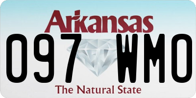 AR license plate 097WMO