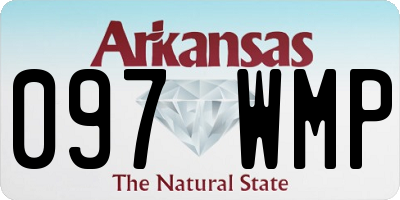 AR license plate 097WMP
