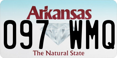 AR license plate 097WMQ