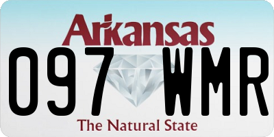 AR license plate 097WMR