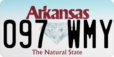AR license plate 097WMY