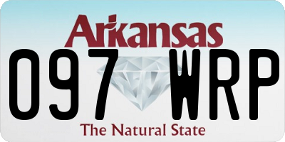 AR license plate 097WRP