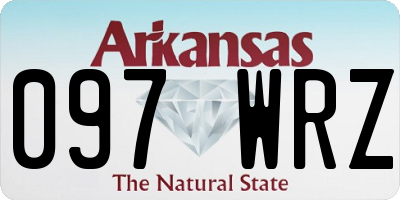 AR license plate 097WRZ