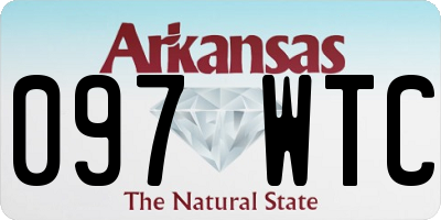 AR license plate 097WTC