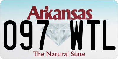 AR license plate 097WTL