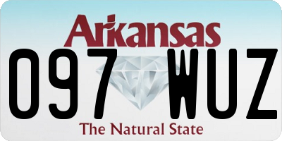 AR license plate 097WUZ