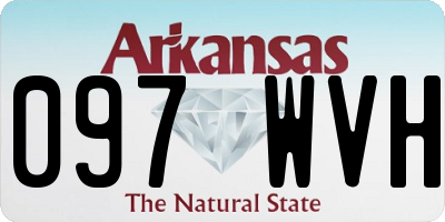 AR license plate 097WVH