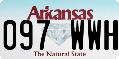 AR license plate 097WWH