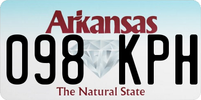 AR license plate 098KPH