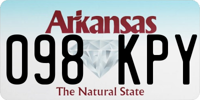 AR license plate 098KPY