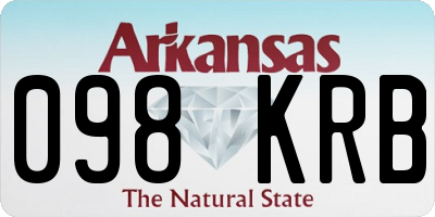 AR license plate 098KRB