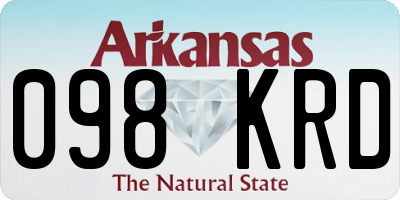 AR license plate 098KRD