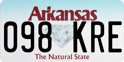 AR license plate 098KRE