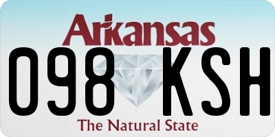 AR license plate 098KSH