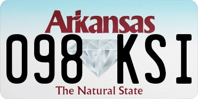 AR license plate 098KSI