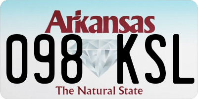 AR license plate 098KSL