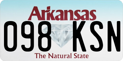AR license plate 098KSN
