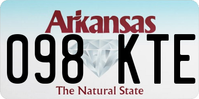 AR license plate 098KTE