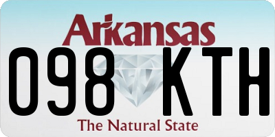 AR license plate 098KTH
