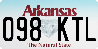 AR license plate 098KTL