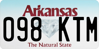 AR license plate 098KTM