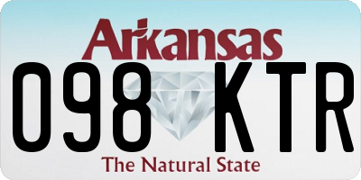 AR license plate 098KTR