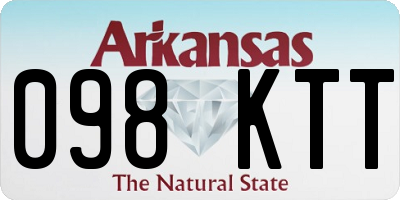 AR license plate 098KTT