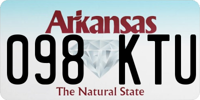 AR license plate 098KTU