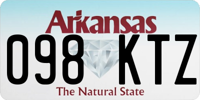 AR license plate 098KTZ