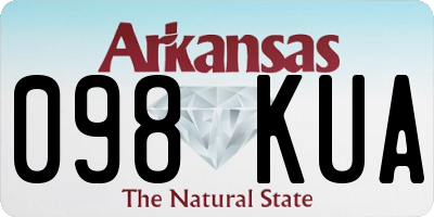 AR license plate 098KUA
