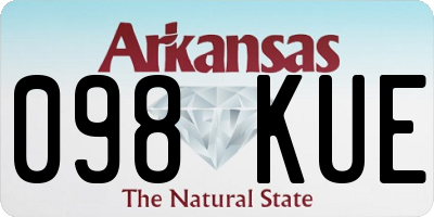 AR license plate 098KUE