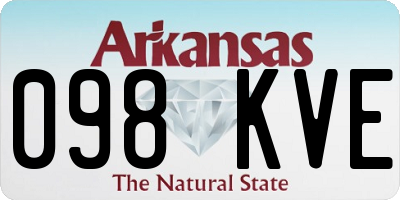 AR license plate 098KVE