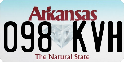 AR license plate 098KVH