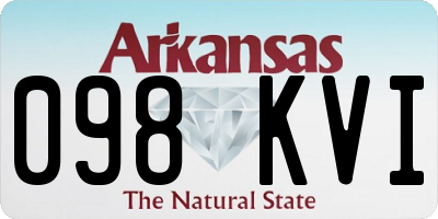 AR license plate 098KVI
