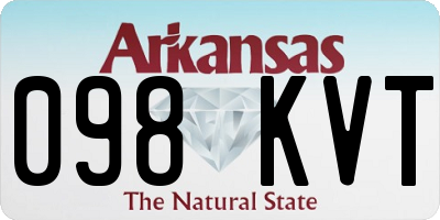 AR license plate 098KVT