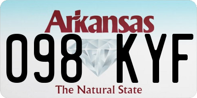 AR license plate 098KYF