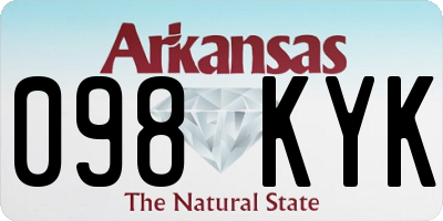 AR license plate 098KYK