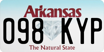 AR license plate 098KYP