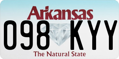 AR license plate 098KYY